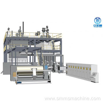 2.4M Pp meltblown spunbond nonwoven fabric machine